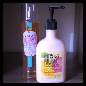 Lemon Pomegranate Cream Set